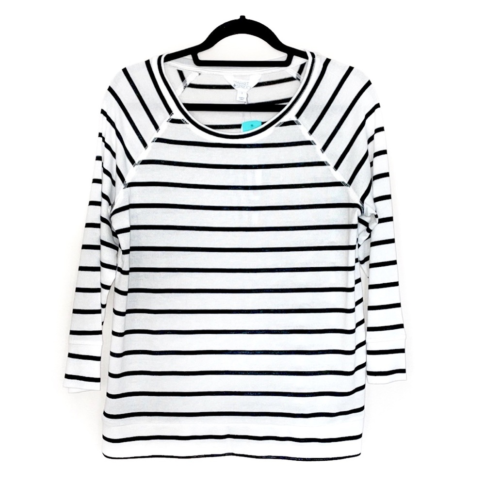 Market & Spruce Arnold Raglan Knit Top